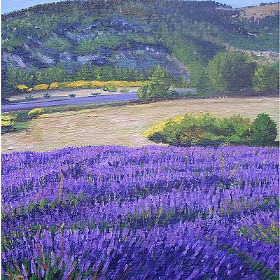 Route à travers champs